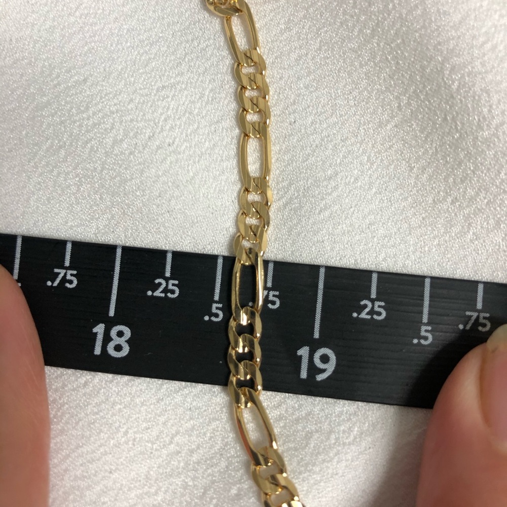 18k Gold Filled St. Benedict Diamond Necklace - Picture 6 of 7